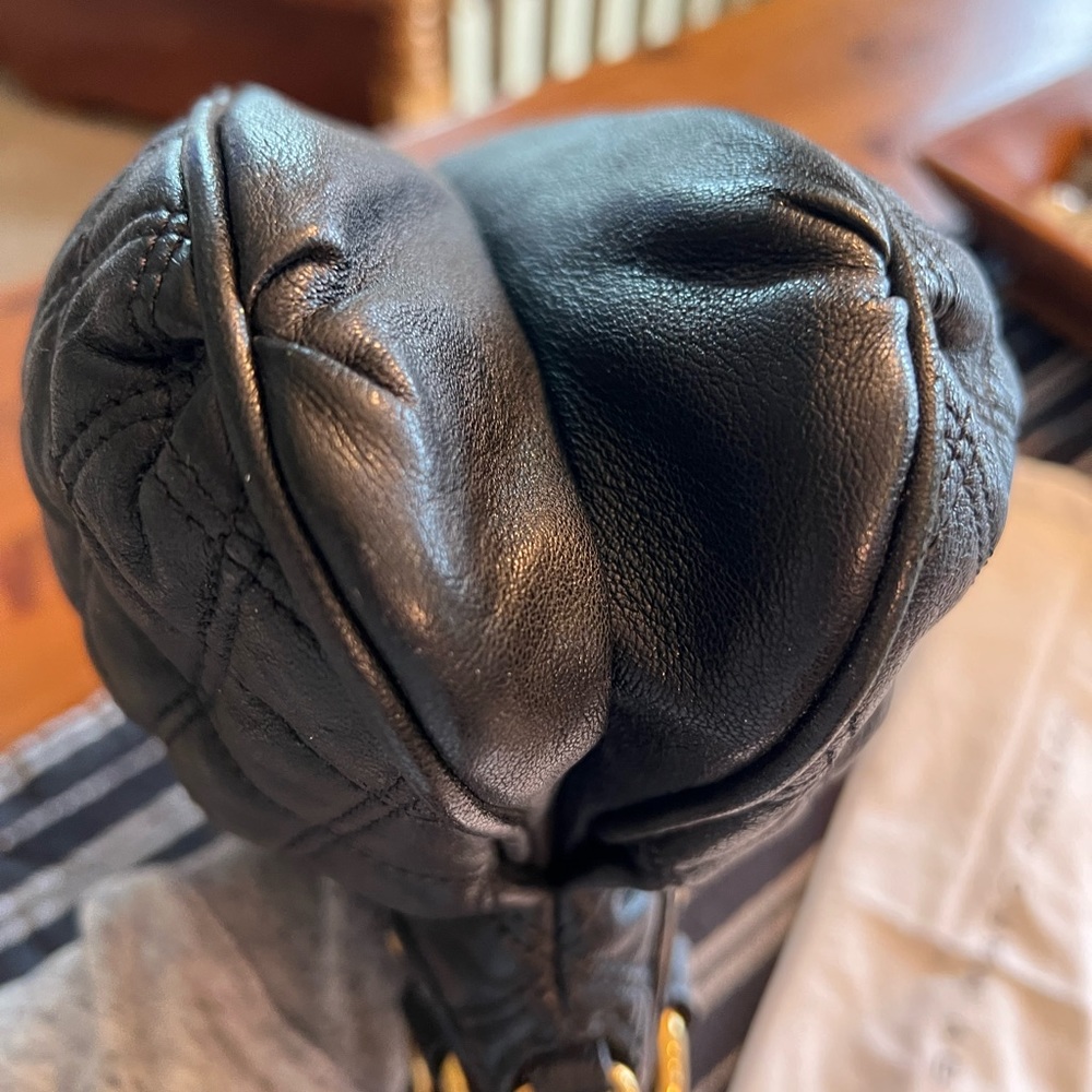 Marc Jacobs Black Quilted Satchel - Picture 6 of 10